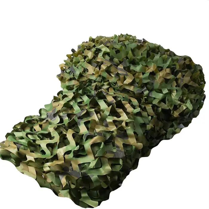 Filet camouflage rouleau grande taille pour pêche discrète, affût chasse et protection équipement