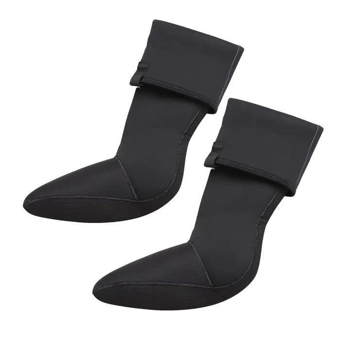 Chaussettes wading néoprène 4mm résistantes à l'abrasion pour pêche à la mouche unisexe