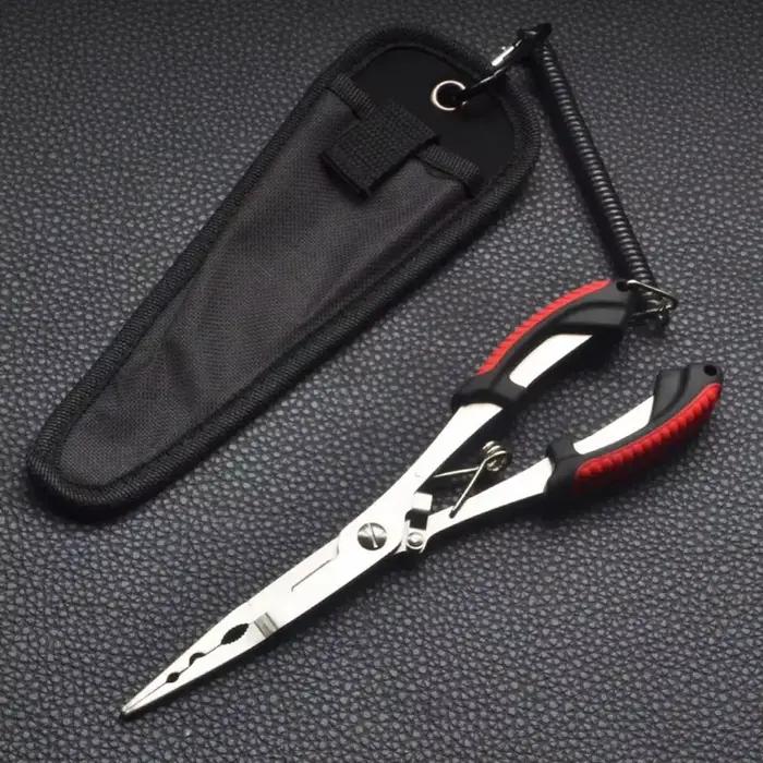 Coupe-fil ergonomique anti-dérapant et coupe-noeuds haute résistance pour pêche