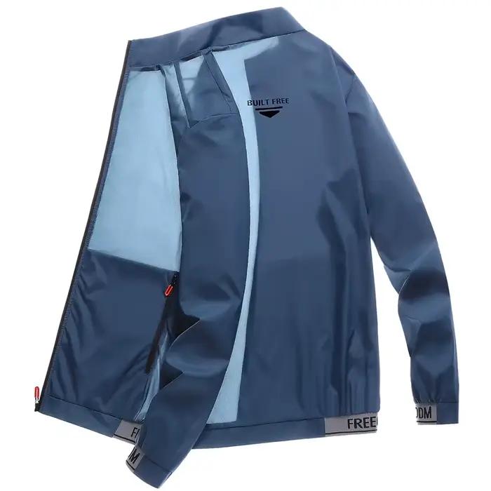 Veste protection solaire été pêche homme - Tissu glacé respirant anti-UV vêtement frais