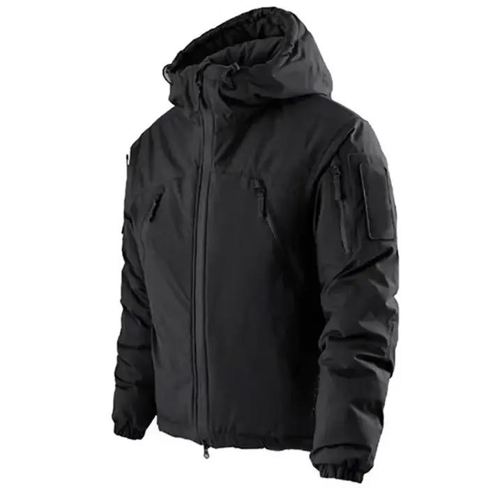 Veste tactique hiver 2.0 imperméable coupe-vent - Vêtement chaud rembourré coton pour homme