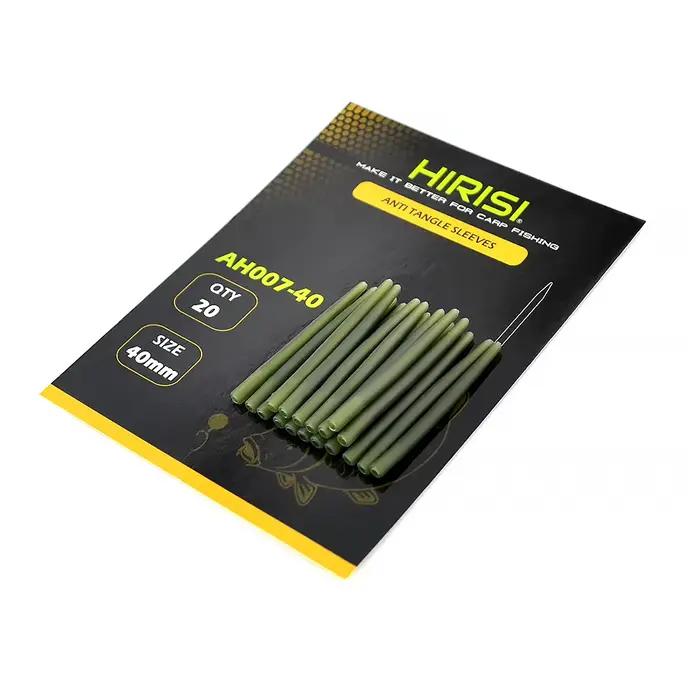 20 manchons anti-emmêlement pêche carpe avec hameçon connecteur terminal AH007 accessoires