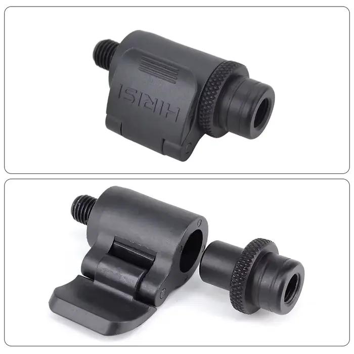 Connecteur rapide aluminium Hirisi AQ211 - pour alarms carpe, rod pod et bank sticks