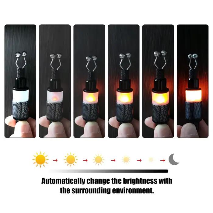 Swingeur LED multicolore pour pêche à la carpe - Alarme à appât électronique avec indicateur lumineux