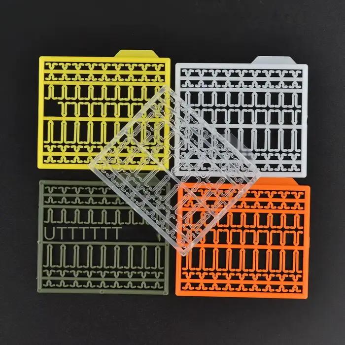 5 Pièces Stoppers V pour Boilies Pêche Carpe - Accessoires Montage Hair Rig Perçage Appâts
