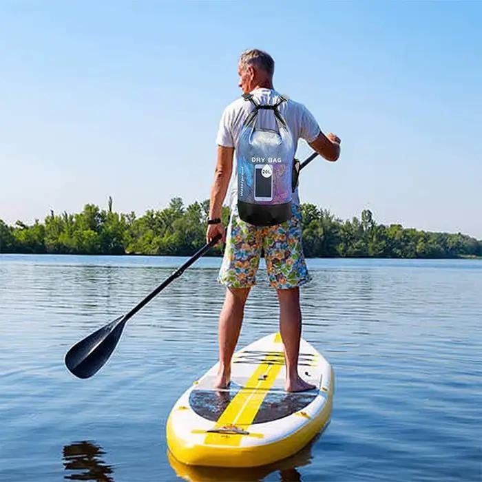 Sac étanche 10L 20L pour natation randonnée rafting kayak pêche - Poche de rangement imperméable XD117Y