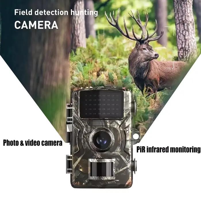 Caméra de chasse 16MP 1080P infrarouge 940nm - Détection de mouvement pour pièges photos wildlife