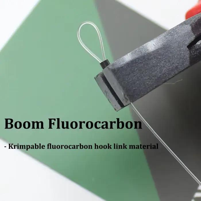 Bas de ligne fluorocarbone pour carpe Carp Fishing Line Boom - Hooklink pour montages chod rig et combi rig