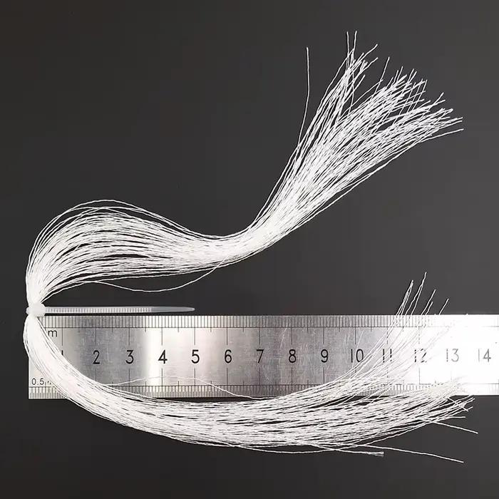 Fil de pêche fluorescent UV pour mouches et assist hooks - Matériau brillant pour montage DIY