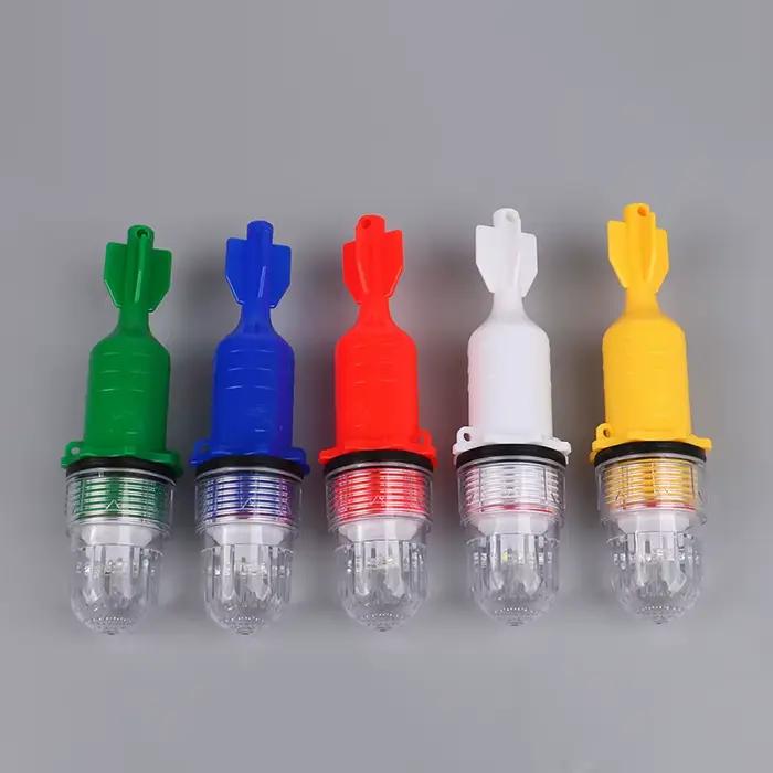 Lampe de pêche sous-marine à double flash - Balise lumineuse pour filets et détection de poissons