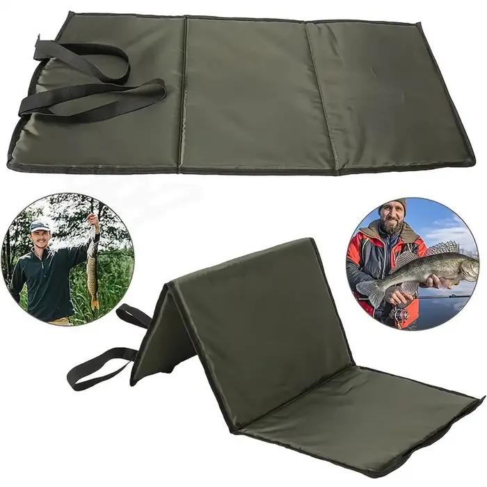 Tapis de décrochage pêche carpe portable - Équipement pêche cadeau pour mari papa petit ami