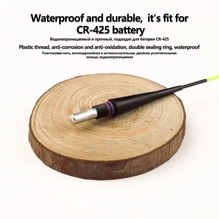 Flotteur lumineux à capteur gravité avec queue LED changeante pour pêche en mer accessoires
