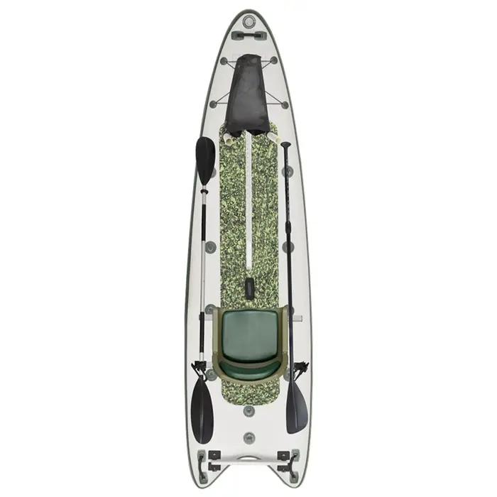 Bateau de pêche gonflable PVC en vente - Kayak gonflable personnalisable OEM pour pêcheurs