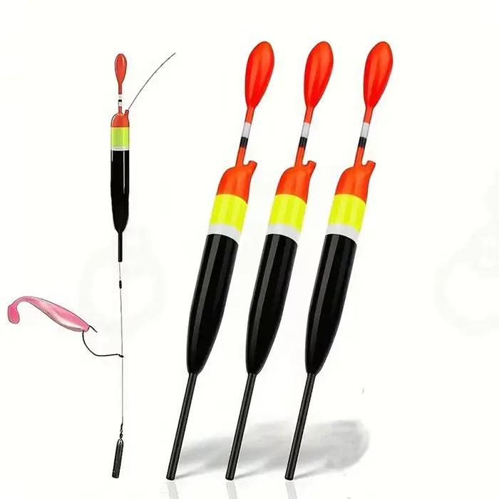 Lot de 5 flotteurs coulissants premium en balsa pour pêche en mer et eau douce avec