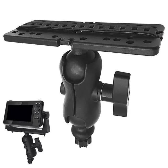Support pivotant pour sondeur poissons GPS avec plaque de base support électronique navigation pêche
