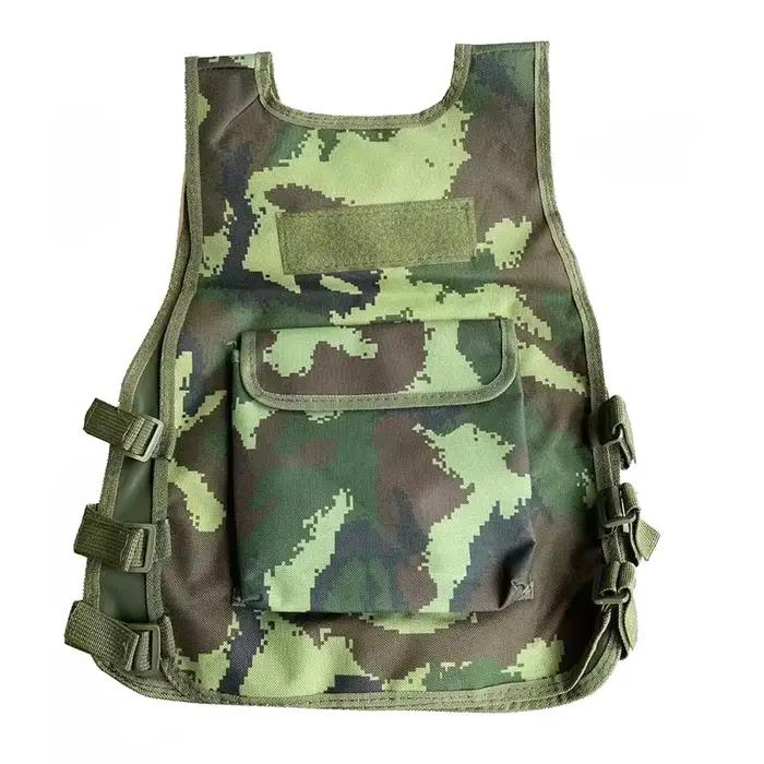 Veste tactique camouflage pour enfants - Tenue de jeu CS et pêche pour garçons et filles
