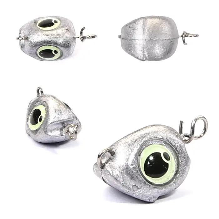Têtes plombées cheburashka swing jig pour leurres souples - Pêche carnassiers France