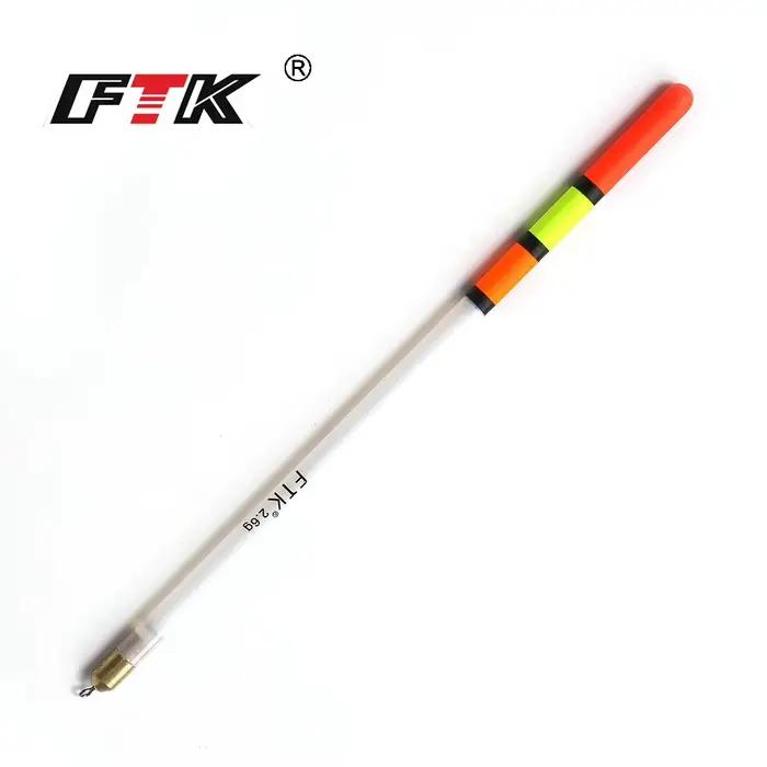Lot de 10 Flotteurs en Plastique Transparent pour Carpe et Pêche au Coup, Mix Tubes 1.5g à 3.0g