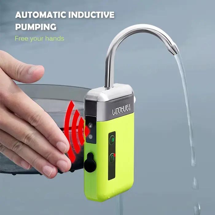 Pompe Eau Air Oxygène Multifonction Rechargeable - Accessoire Pêche avec Capteur pour Matériel de Pêche