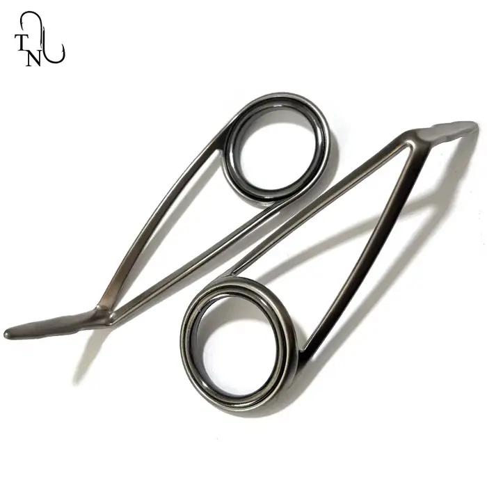 Kit 9 guides yeux canne pêche céramique acier inox TN20 réparation anneaux accessoires remplacement