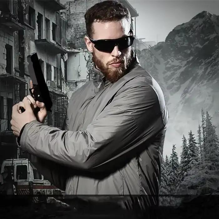 Parka tactique homme chasse et pêche imperméable - Veste d'hiver coupe-vent pour outdoor