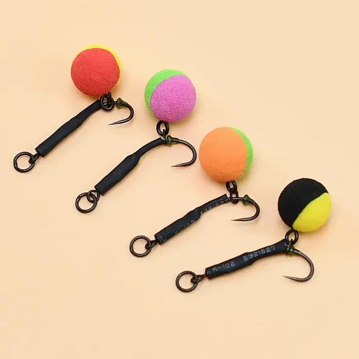 20 bouillettes pop-up flottantes pour montage Ronnie Rig - Pêche à la carpe - Appâts méthode et hair rig