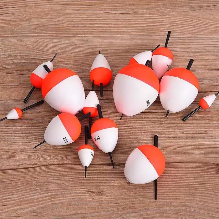 5 flotteurs de pêche en mousse EVA, légers et sensibles, pour la pêche au coup et à l'anglaise