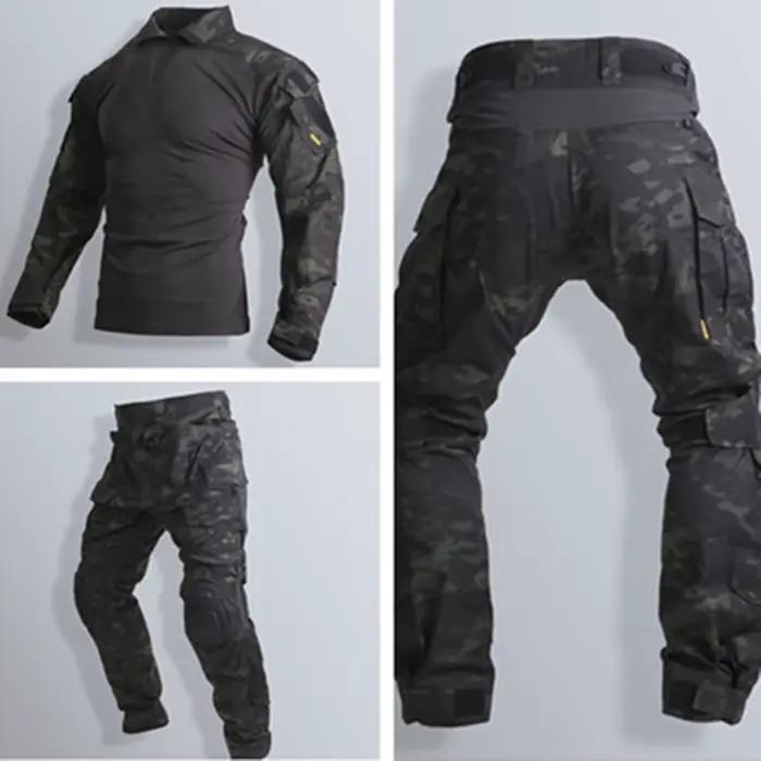 Combinaison tactique G3 ORIGINAL MULTICAM® airsoft - Veste et pantalon avec genouillères - Uniforme combat