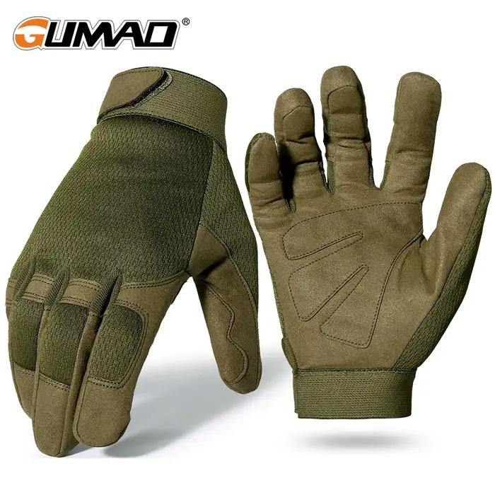 Gants de pêche légers respirants - Paintball, camping, randonnée, vélo et pêche multisports