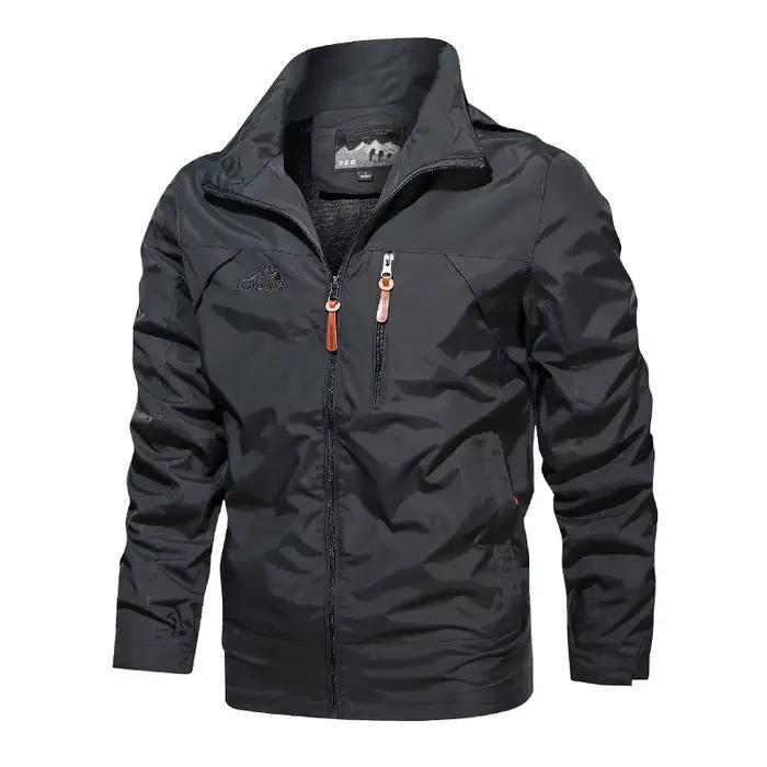 Parka homme grande taille anti-vent imperméable pour pêche printemps-automne sportive