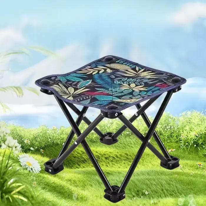 Petit tabouret pliant multifonction Maza pour pêche croquis et plage portable