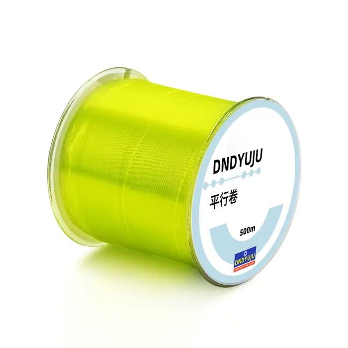 Ligne de pêche DNDYUJU 500M nylon monofilament 2LB-40LB pour matériel de pêche principal robuste