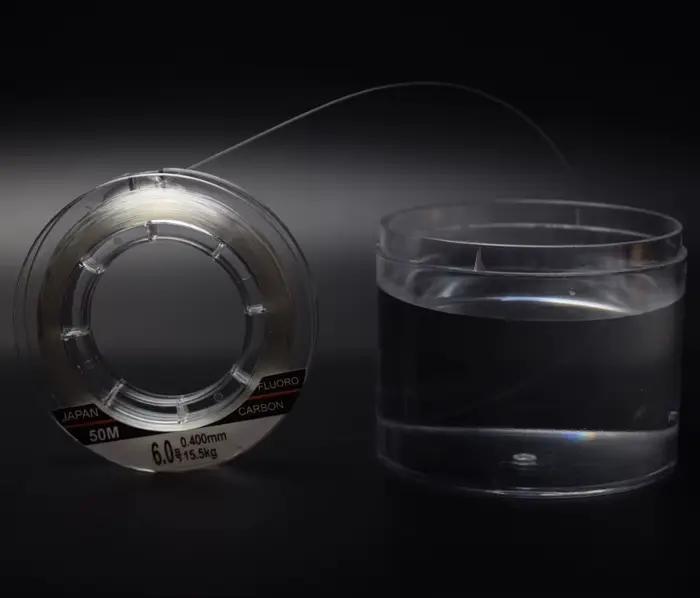 Ligne de pêche fluorocarbone Mavllos Ancient 100% - Fil monofilament invisible coulant pour leader pêche