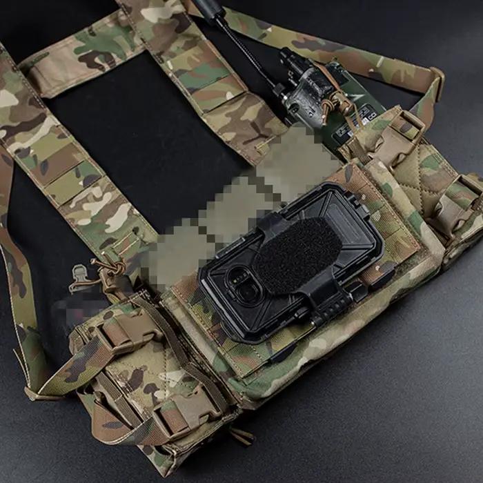 Accessoire MOLLE pour gilet de pêche et chasse robuste et multifonctionnel pour hommes toutes saisons nylon durable