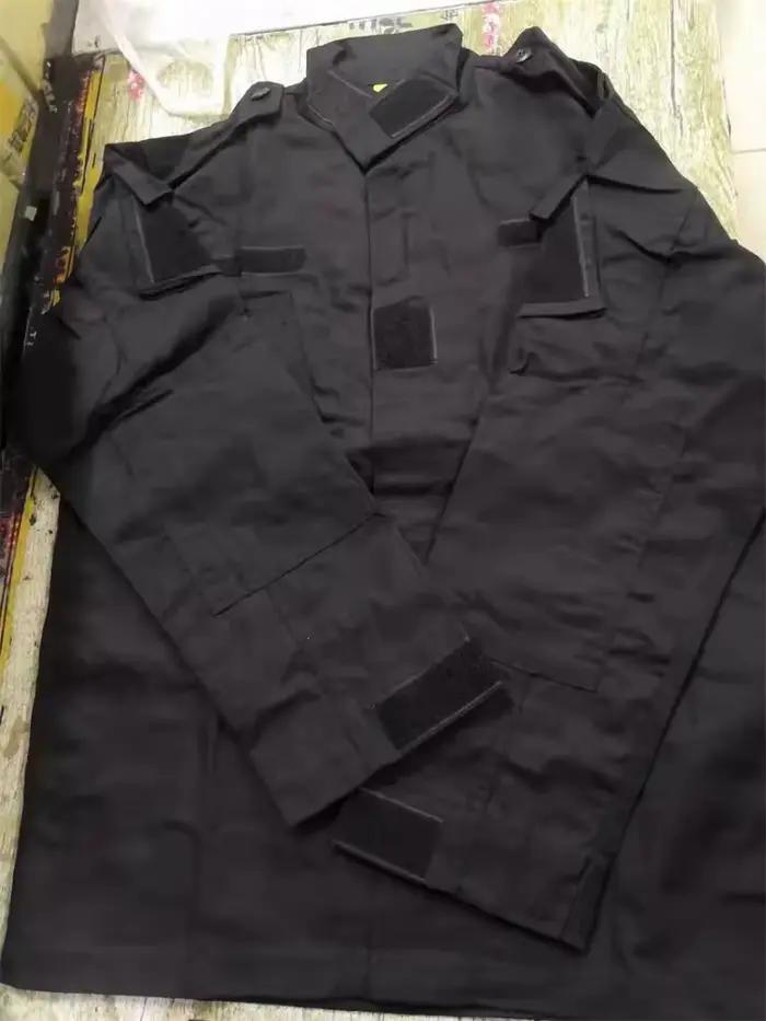 Combinaison tactique Tom ACU édition noire - Tenue pêche style PMC pour approche moderne discrète
