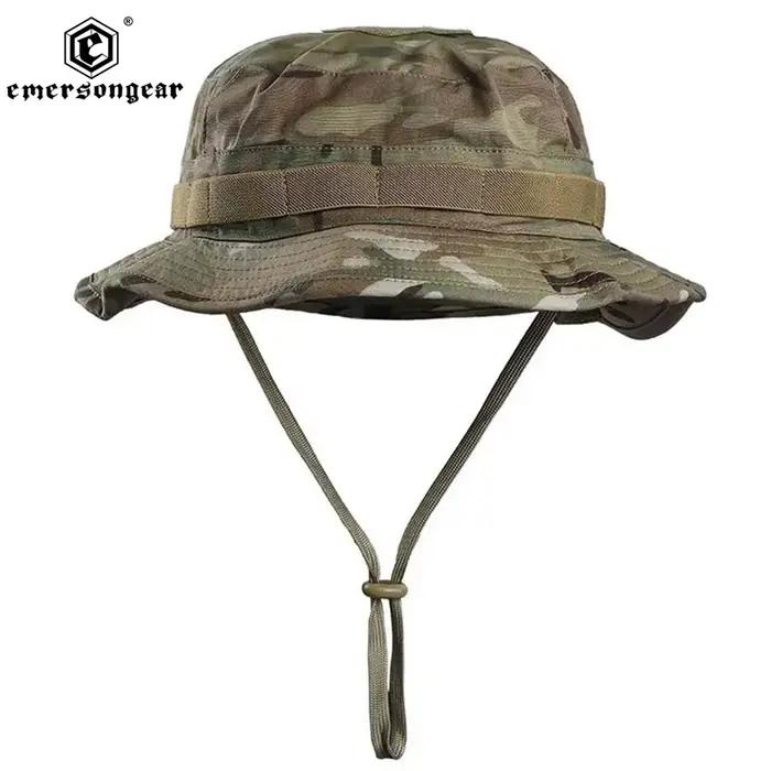 Chapeau boonie camouflage pêche - Brim court été respirant pêche chasse sport soleil
