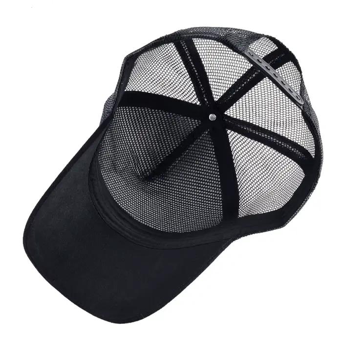 Casquette trucker aigle brodé pêche - Patch eagle quatre saisons pêcheur sportif casual