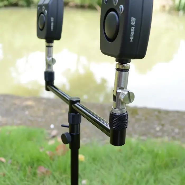 Adaptateur d'angle en acier inoxydable pour support de canne - accessoire carpe fishing