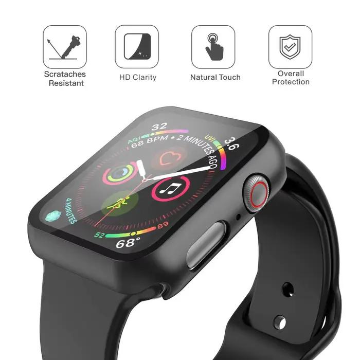 Coque de protection et bracelet pour Apple Watch 44mm 40mm, compatible pêche et activités nautiques