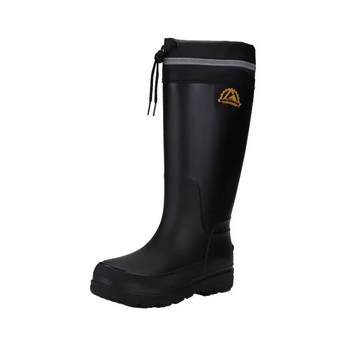Bottes de pluie homme hautes mode imperméables antidérapantes pour pêche et chantier