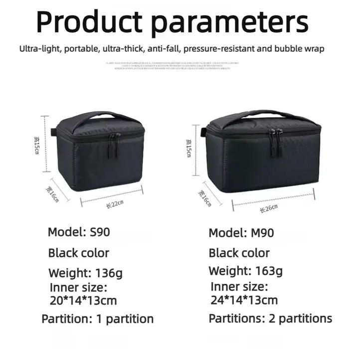 Étui de rangement pour moulinets pêche imperméable anti-chute 2/3/4/6 cases tissu oxford