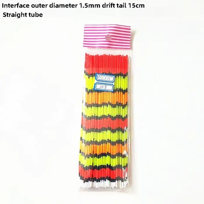 10 flotteurs queue dérivante DIY pêche nocturne accessoires visibilité accrue