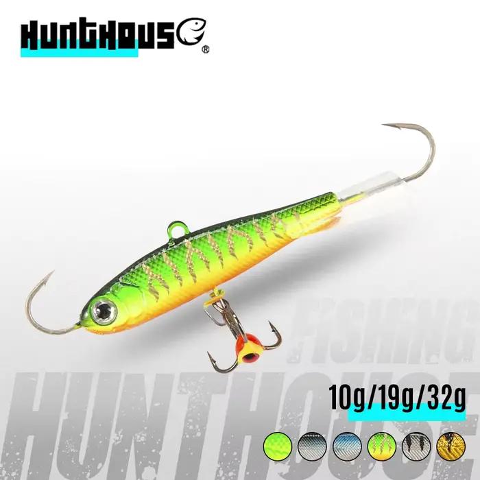 Leurre Vibrant Hiver pour Pêche en Glace - Jig Balance 50mm 65mm 75mm pour Sandre, Brochet et Perche