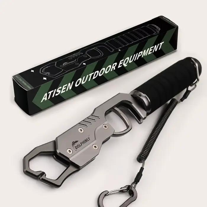 Pince à ceinture multifonctionnelle Luya Control en alliage d'aluminium pour la pêche de poissons gros et légers occasions diverses