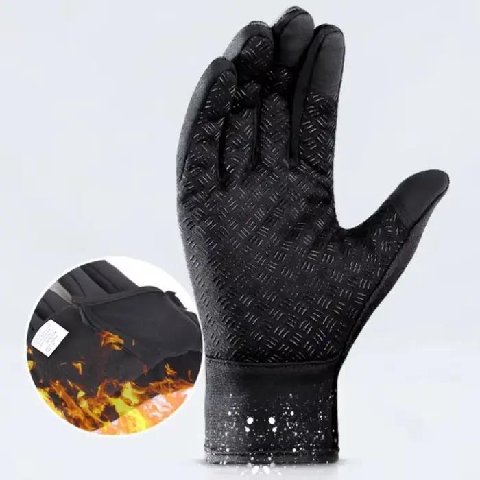 Gants de pêche tactiles hiver - Chauffants, imperméables et anti-dérapants pour activités extérieures