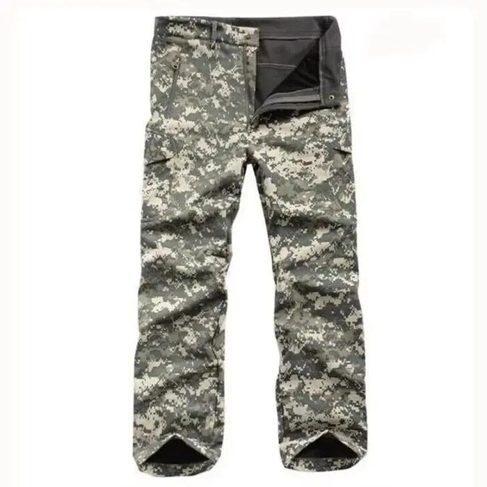 Pantalon de chasse camouflage TAD peau de requin imperméable coupe-vent randonnée alpinisme