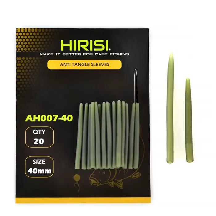 20 manchons anti-emmêlement pêche carpe avec hameçon connecteur terminal AH007 accessoires