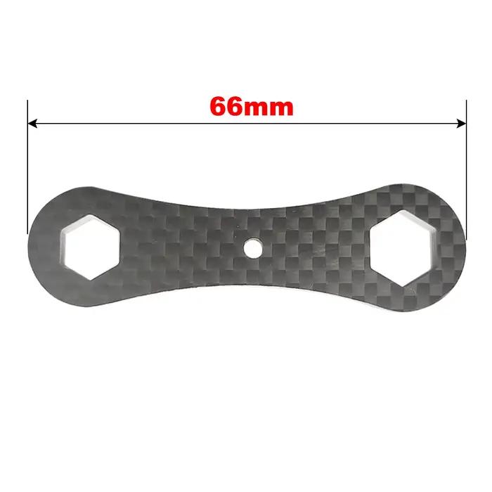 Clé écrou manivelle moulinet pêche carbone léger pour DAIWA SHIMANO outil changement poignée accessoires