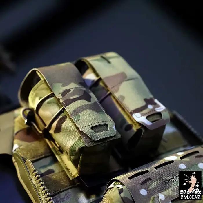 Poche tactique grenade fumigène leurre pêche MOLLE rangement accessoires équipement airsoft