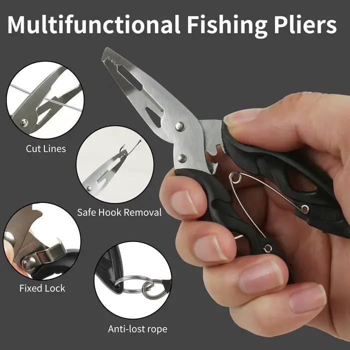 Pince et extracteur de hameçon multifonction pour la pêche, idéal comme cadeau pour pêcheur homme